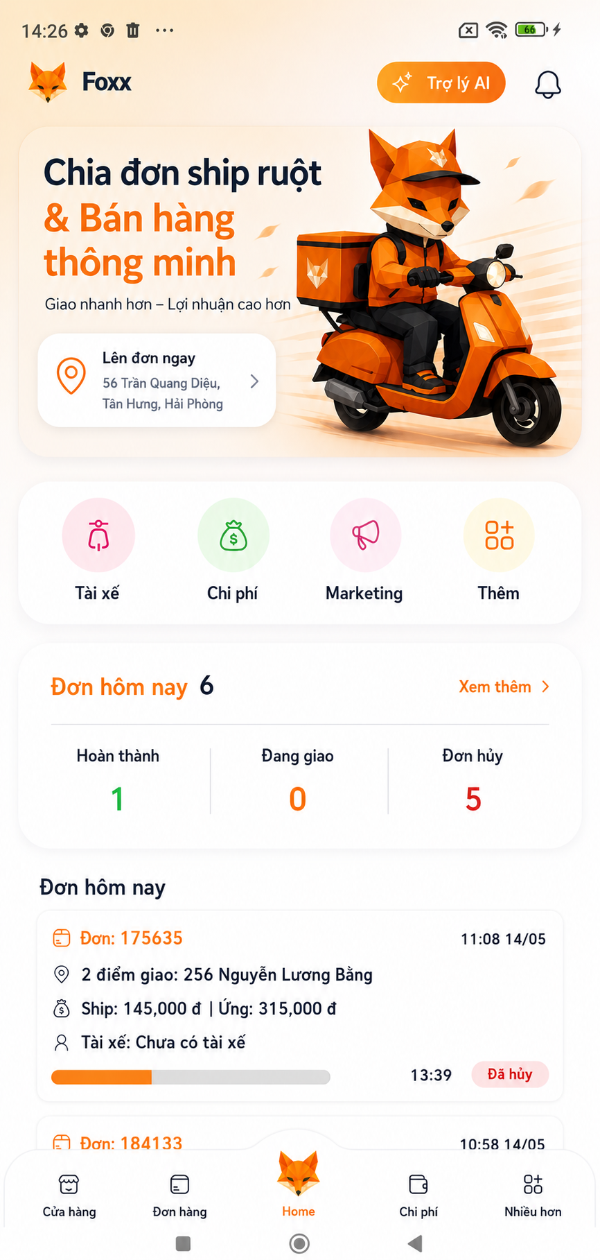 Foxx mobile app